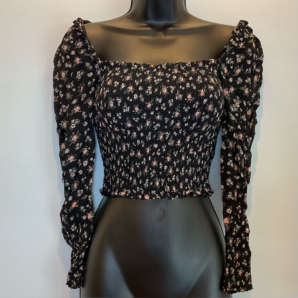 Reformation Pinto Top in Freesia Floral – Size XS